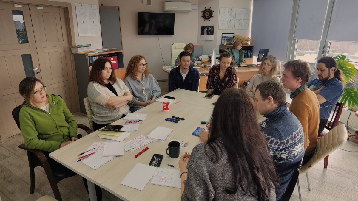 Команда Дирекции ООПТ Санкт-Петербурга